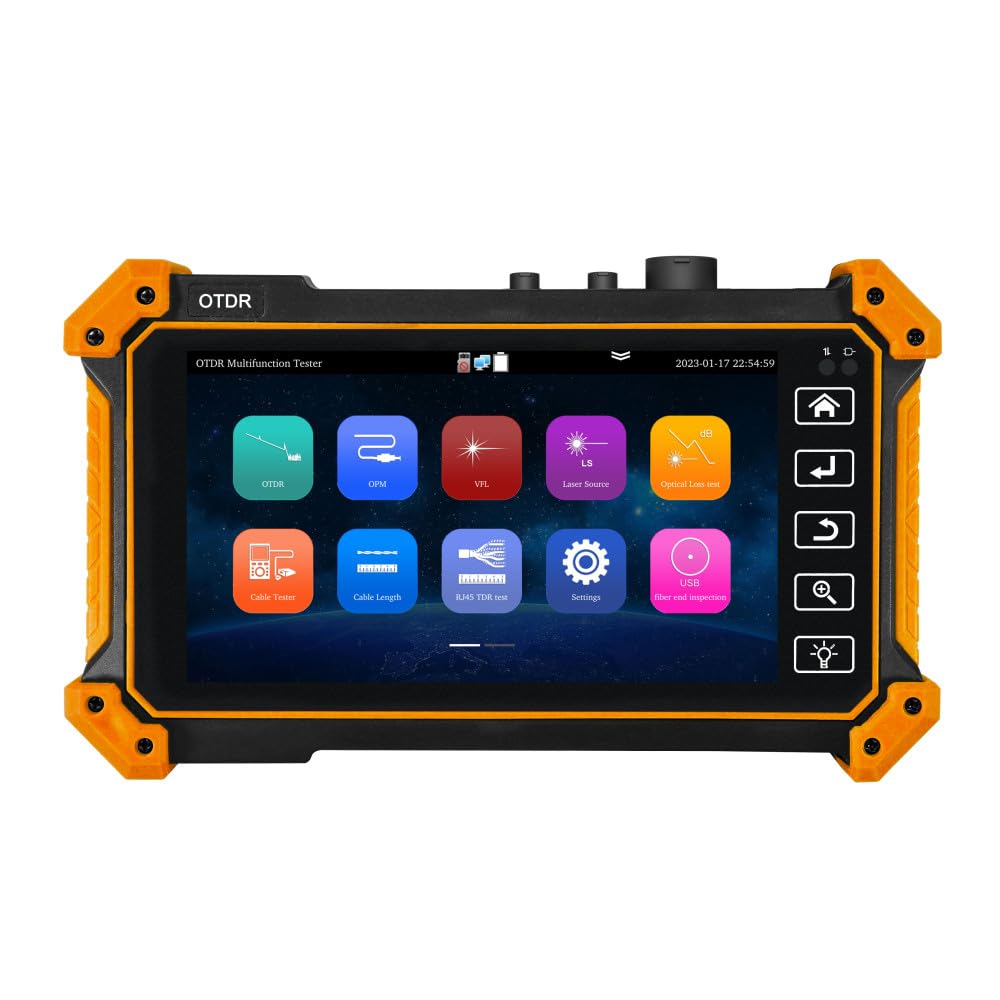 Optical Time Domain Reflectometer Otdr 1310 1550Nm - เครื่องทดสอบไฟเบอร์ออปติก OTDR ขนาด 5.5 นิ้ว รุ่น