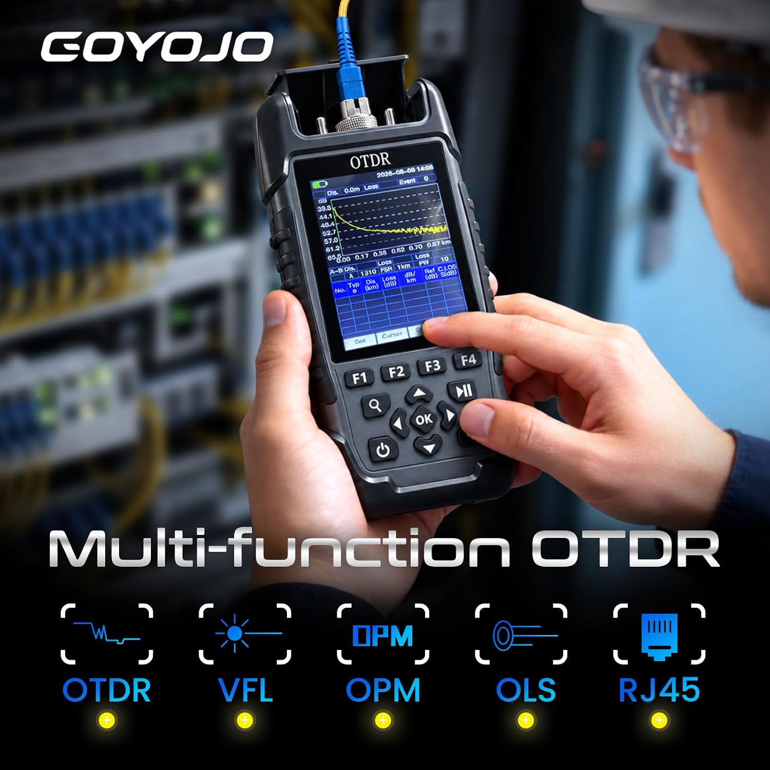 Optical Time Domain Reflectometer Otdr 1310 1550Nm - เครื่องวัด OTDR (ออปติคอลไทม์โดเมนรีเฟลโตมิเตอร์) 1310/1550 นาโนเมตร 5