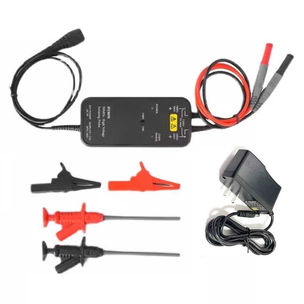 HT8050 HT8100 หัววัดออสซิลโลสโ - High Voltage Differential Probe 100Mhz 1300V บทวิจารณ์และราคา