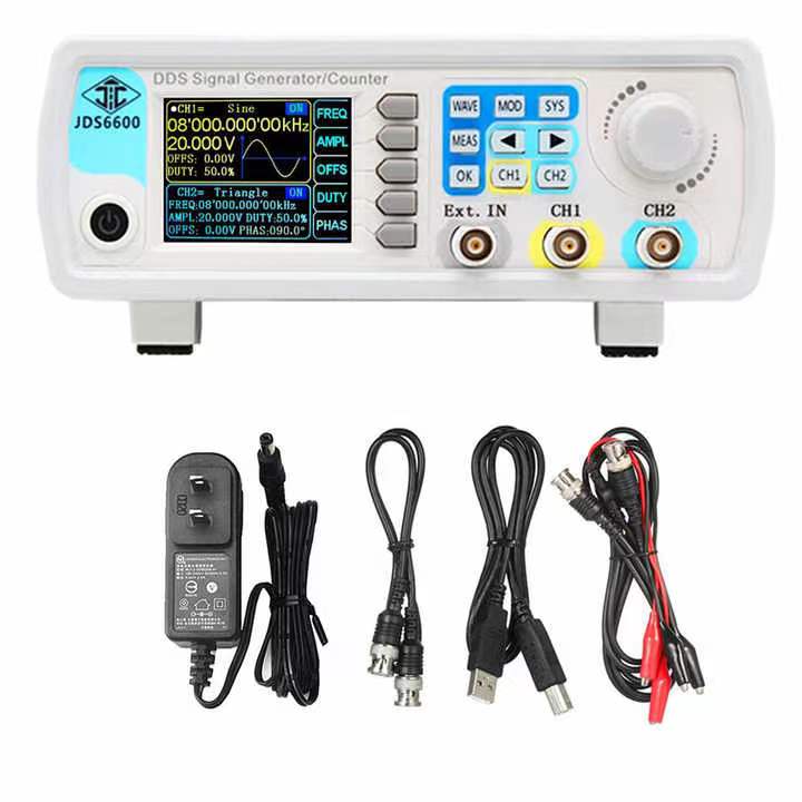 YAO JDS6600 15/30/40/50/60MHz  - Dual Channel Arbitrary Waveform Function Generator 60Mhz บทวิจารณ์และราคา